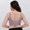 Front-opening buckle, oversized, fixed cup, beautiful back, no steel ring, one-piece cup vest, chest wrap, sexy bra bra for women Application Scenario